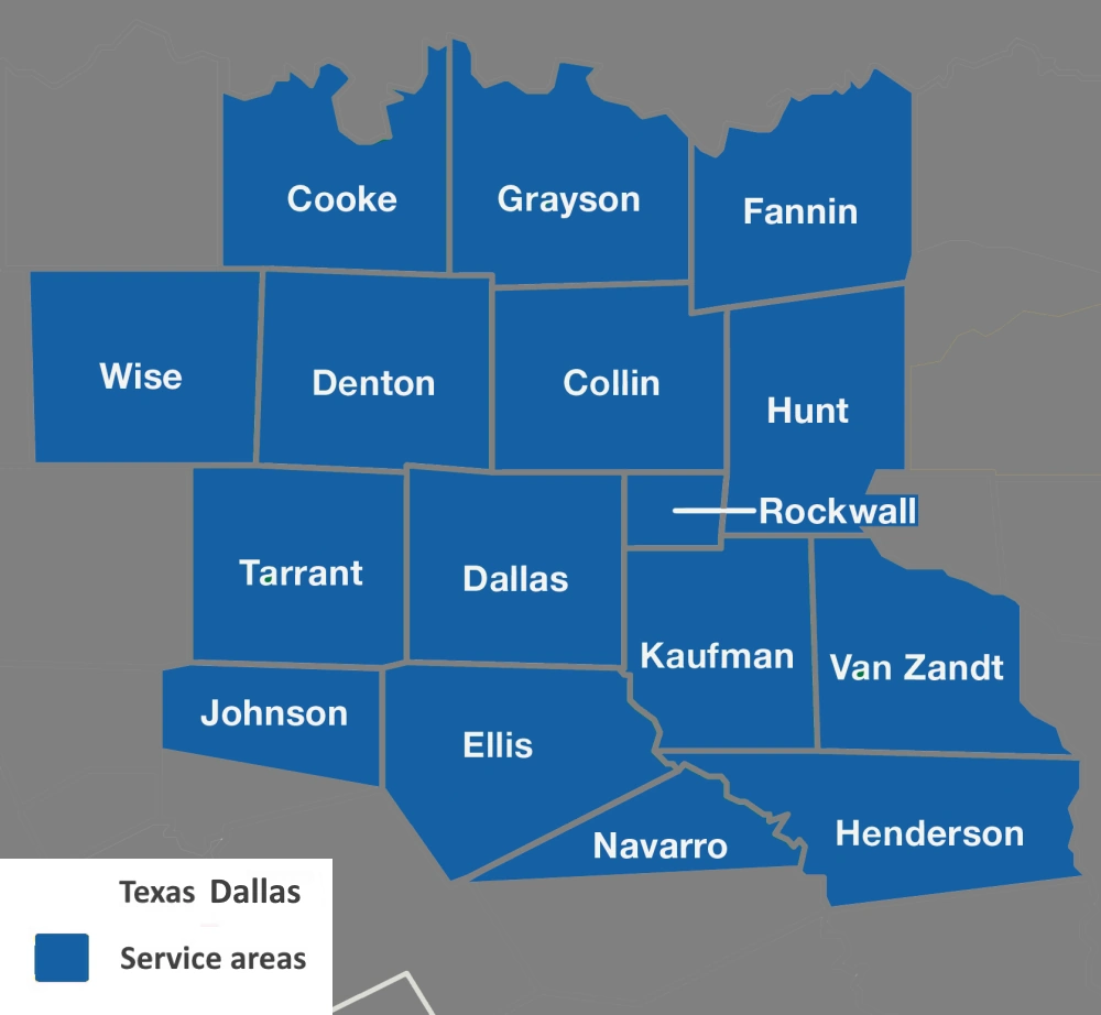 Texas-Dallas-Counties-Service-Area